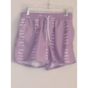 ASOS Men's Swim Trunks "Dark Future" Size Small